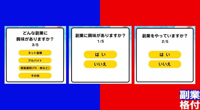 副業モニターの内容